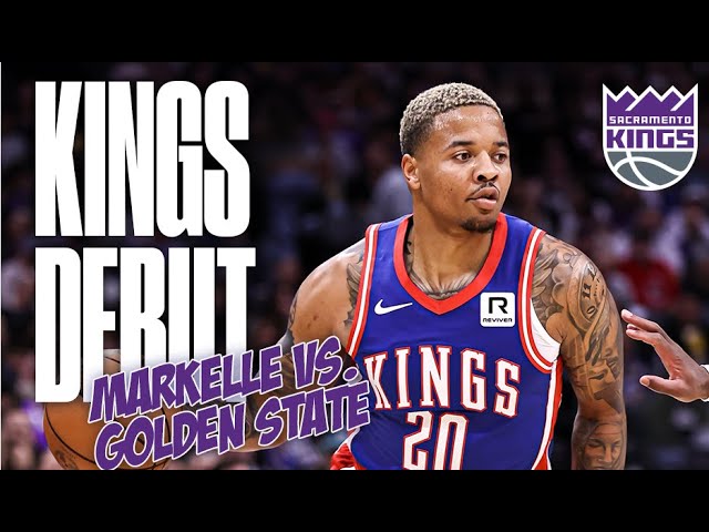 MARKELLE FULTZ KINGS DEBUT 👑 | 2.21.25 vs. WARRIORS background