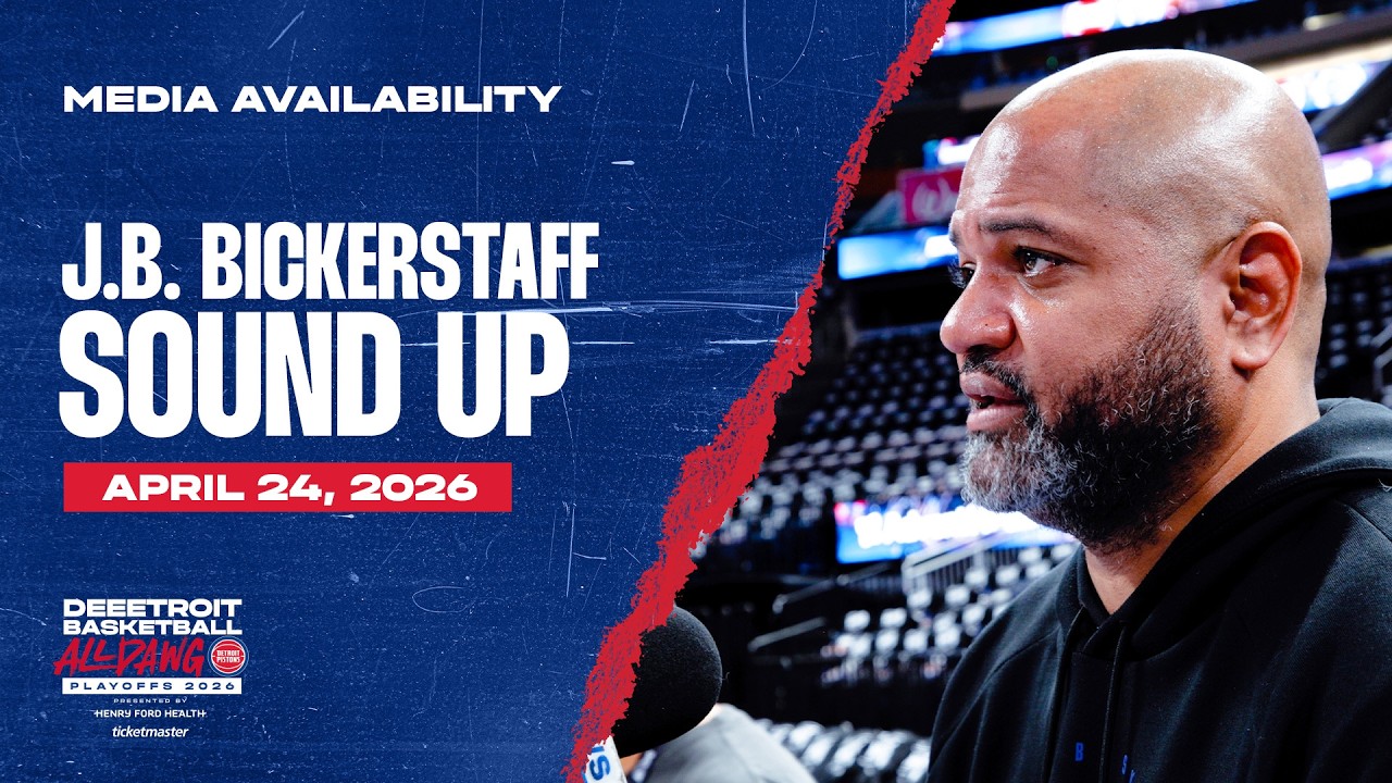 Postseason Media Availability | J.B. Bickerstaff | Friday, April 24th 2026