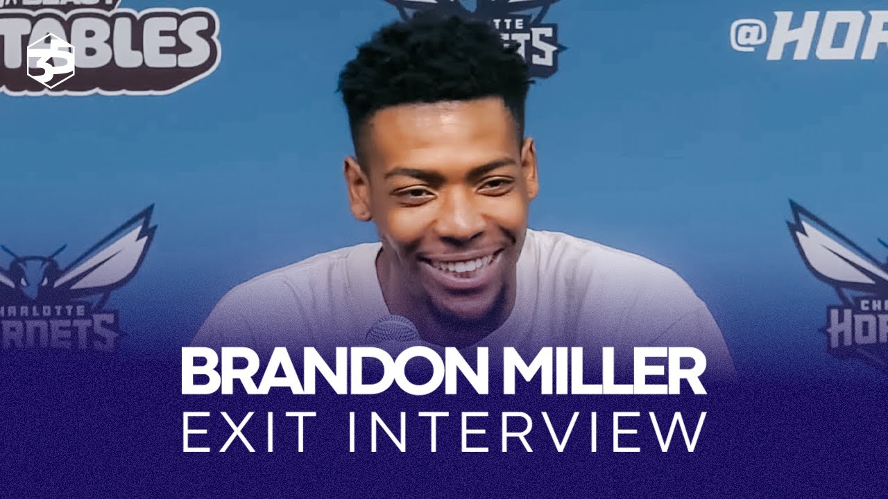 2023-24 Exit Interviews: Brandon Miller background