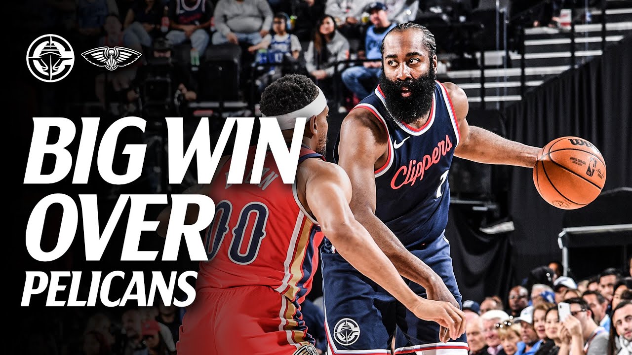 Clippers Take Down Pelicans at Home Highlights | LA Clippers
