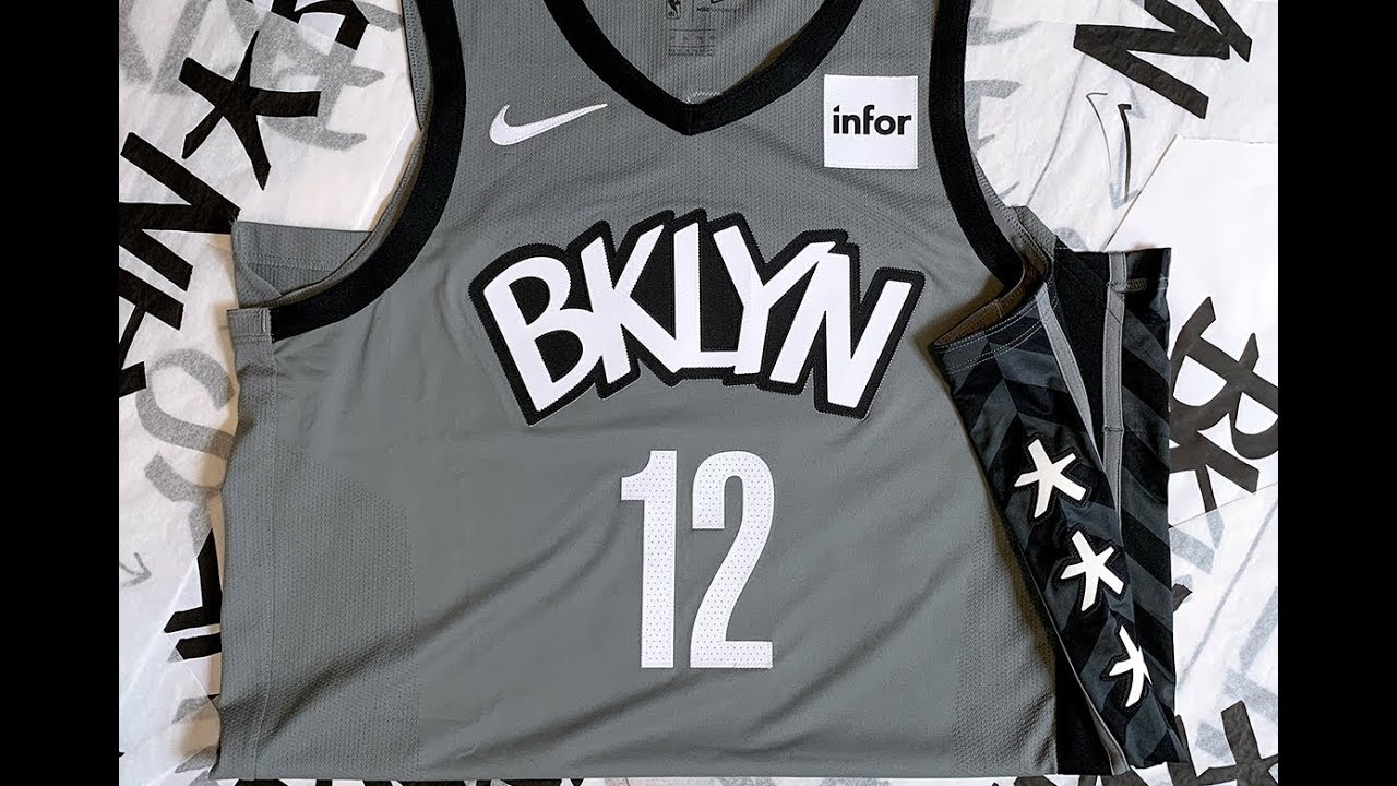 Behind the Nets' Statement Jersey with Eric Haze background