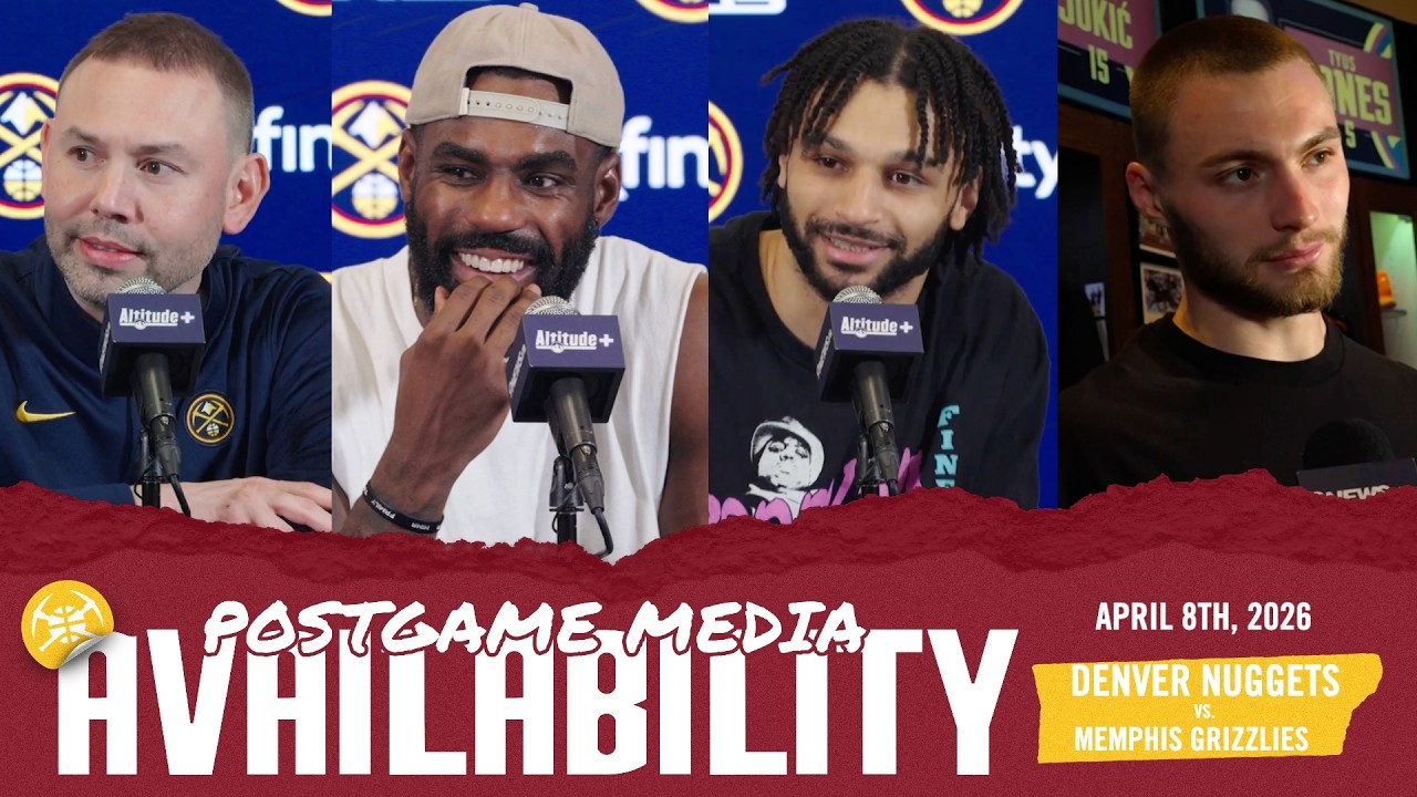 ALL Denver Nuggets Postgame Media vs. MEM đïž