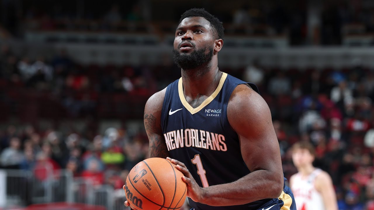 Zion Williamson Highlights vs. Chicago Bulls | Pelicans vs. Bulls 1/14/25 background