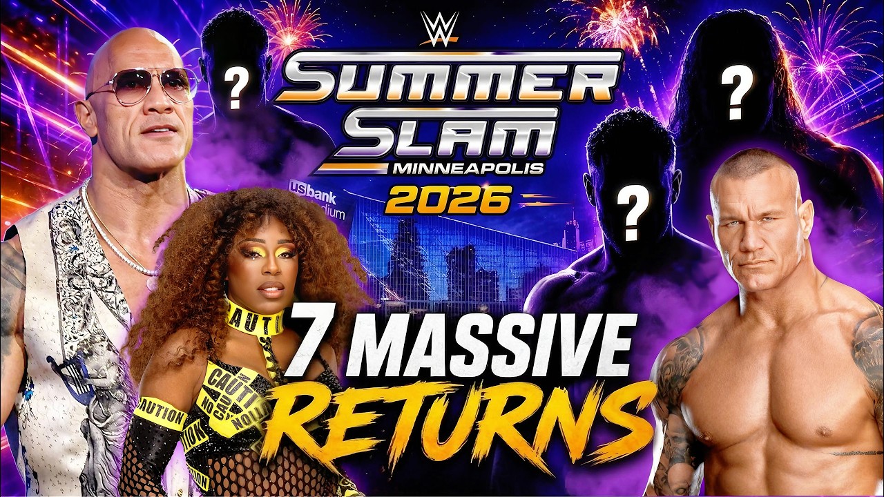 The 7 Biggest WWE Returns That Could Happen at SummerSlam 2026 background