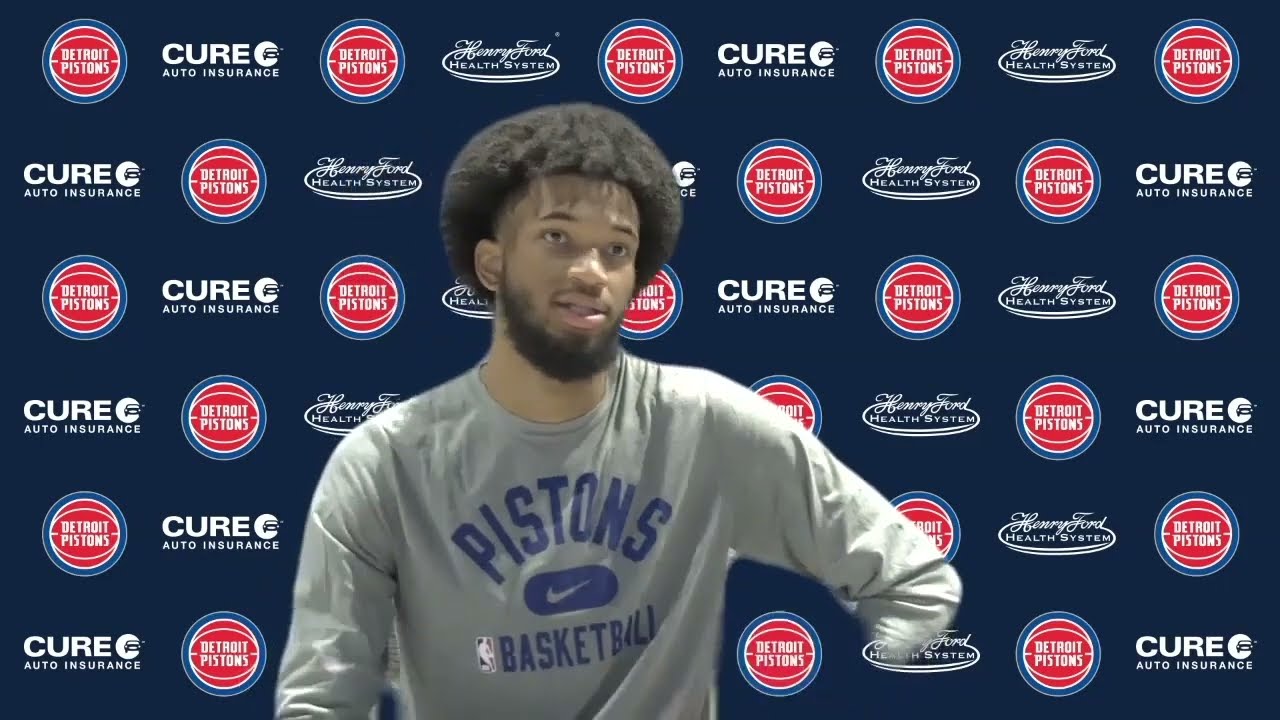 Detroit Pistons | Marvin Bagley III Full Media Availability 2.13.22
