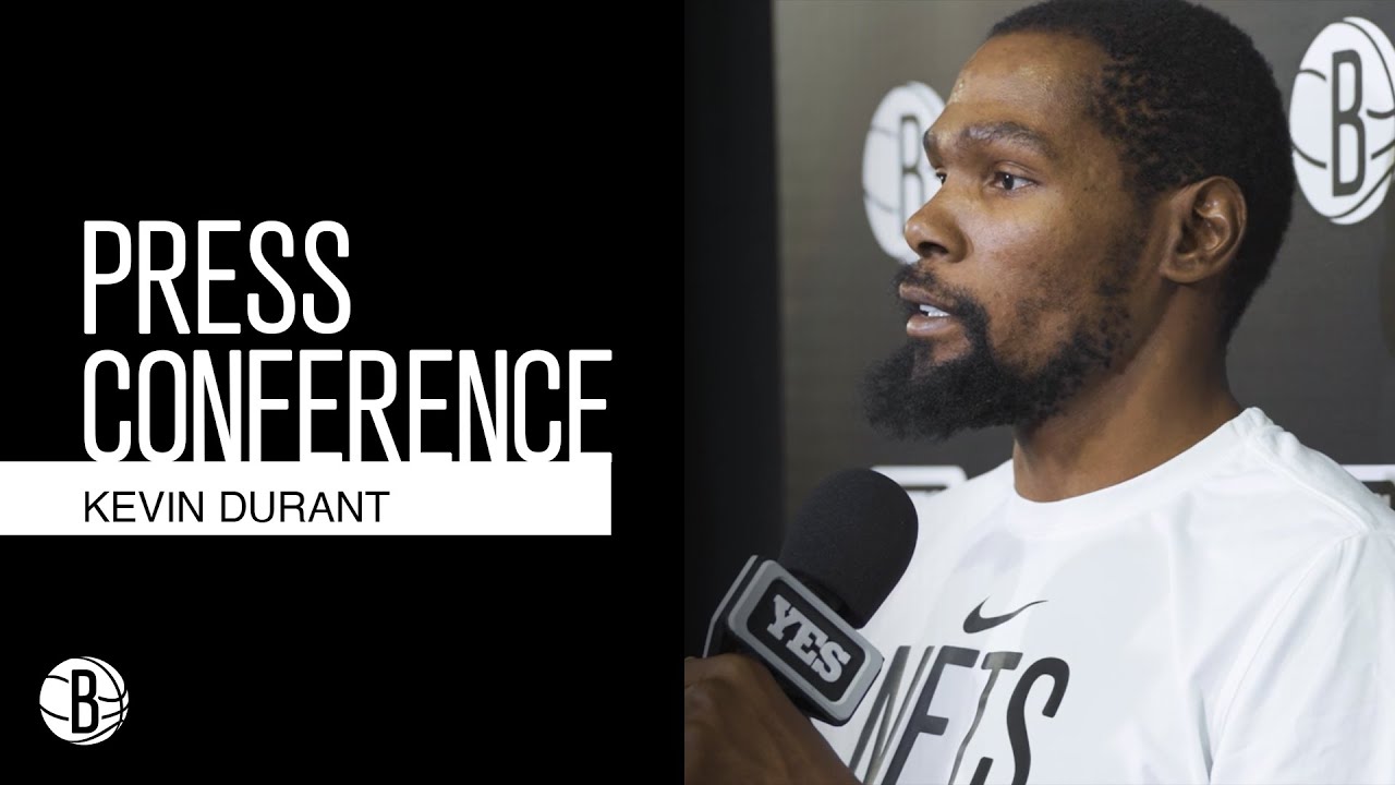 Kevin Durant | Post-Game Press Conference | Brooklyn Nets vs. Portland Trail Blazers