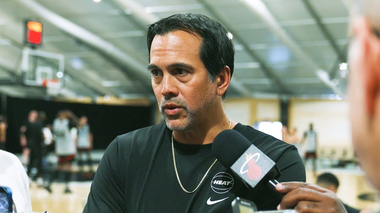 Erik Spoelstra | Media Availability | July 12, 2025 background