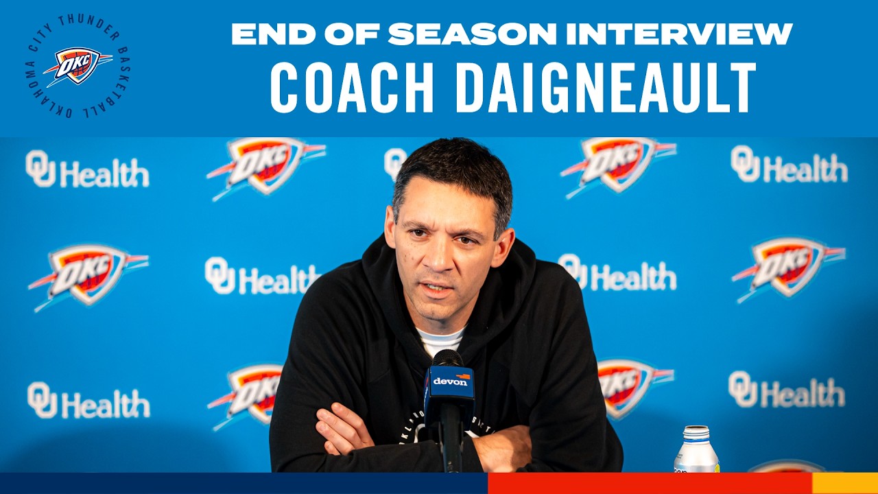 Head Coach Mark Daigneault | 2025-26 End-of-Season Interviews | OKC Thunder