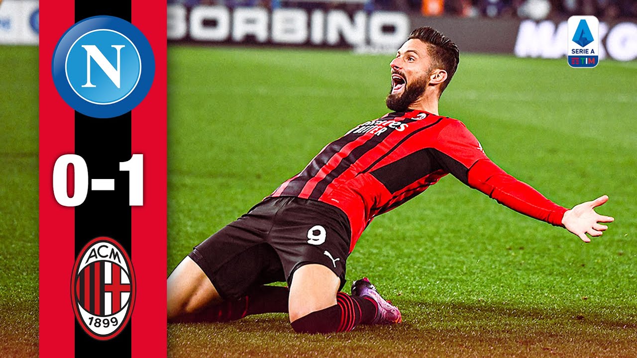 A massive win thanks to Giroud | Napoli 0-1 AC Milan | Highlights Serie A