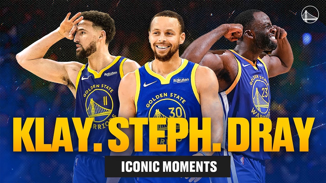 1 HOUR of Iconic Warriors Moments From Klay, Stephen and Draymond background