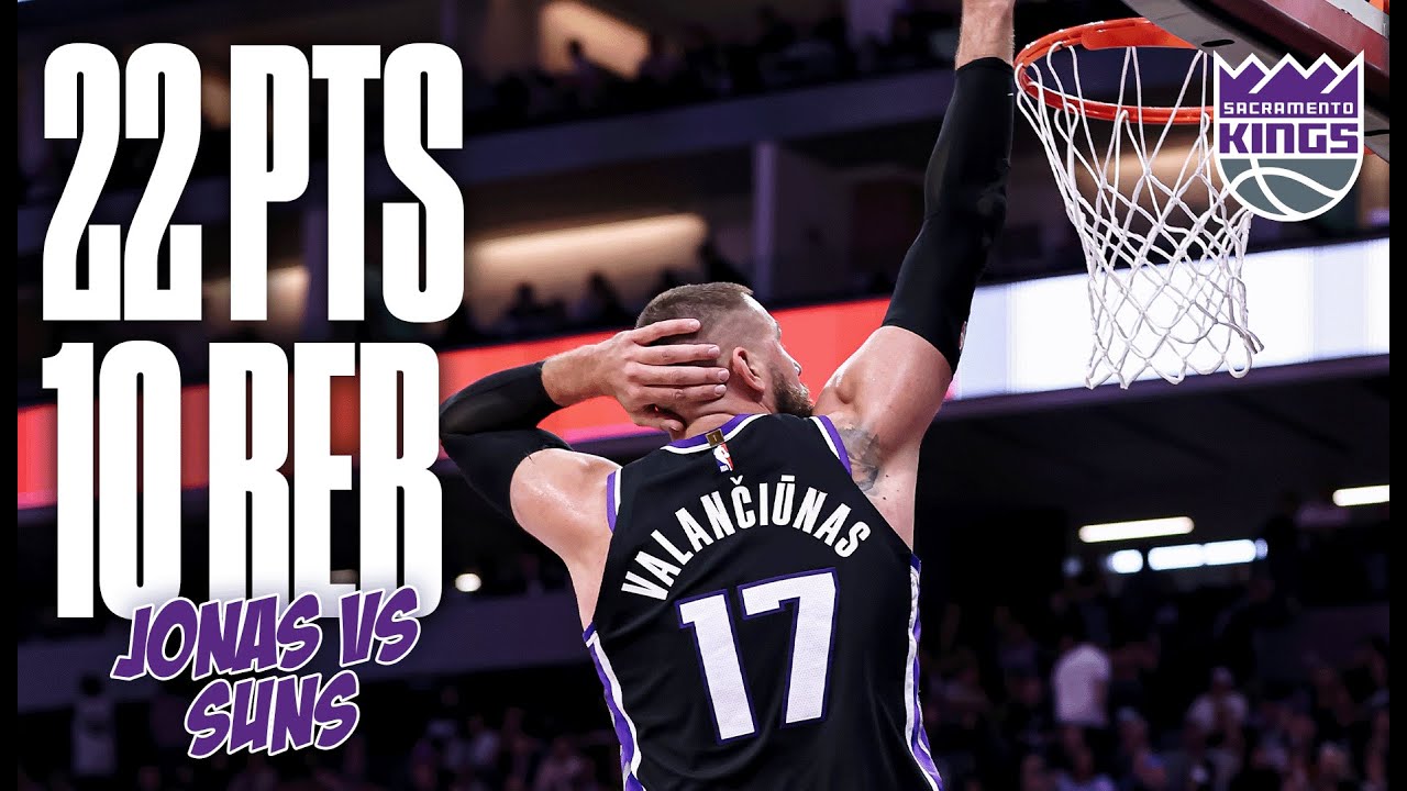 Jonas GETS BUSY against the Suns! | 4.13.25 background