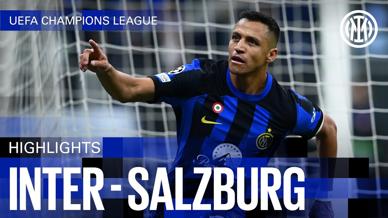 INTER 2-1 SALZBURG | HIGHLIGHTS | UEFA CHAMPIONS LEAGUE 23/24 β½β«π΅