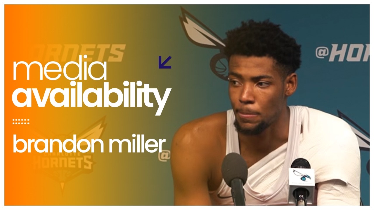 Hornets vs Heat: Brandon Miller Postgame Media Availability | 3/6/2026