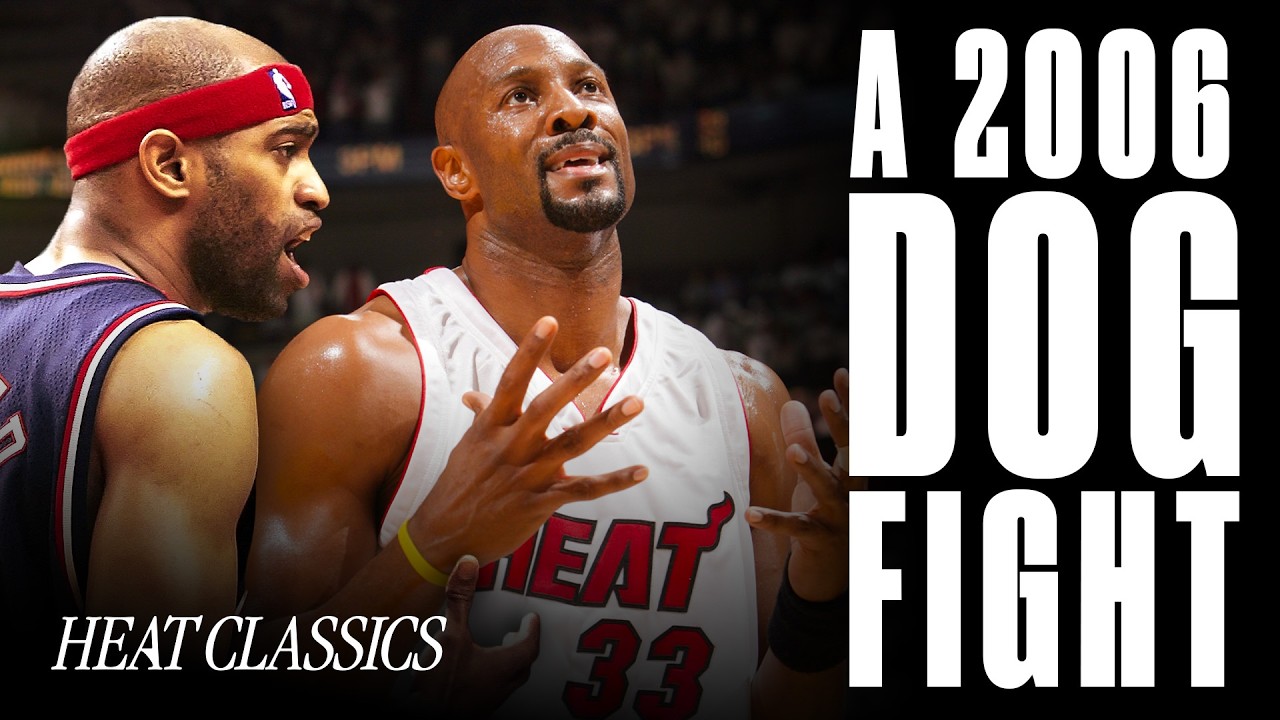 CLUTCH GAME: HEAT Close Out Kidd, VC, Jefferson's Nets In Miami 💥 2006 NBA Playoffs
