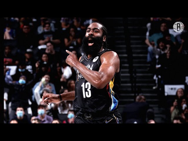 James Harden Triple-Double in Game 5 vs. Boston Celtics background