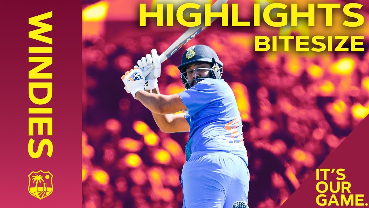 Windies vs India 2nd IT20 2019 | Bitesize Highlights background