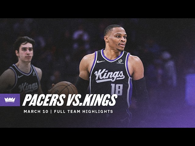 Kings Defeat the Pacers! | Full Team Highlights 3.10.26