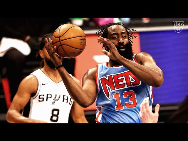 James Harden Double-Double in His Return to Action background