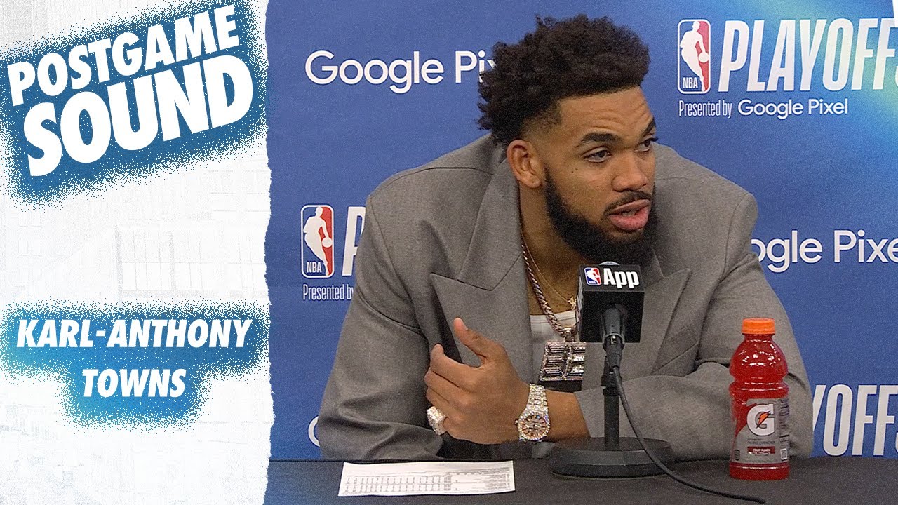 "We Got To Be Better Next Game." | Karl-Anthony Towns Postgame Sound | 05.10.24 background