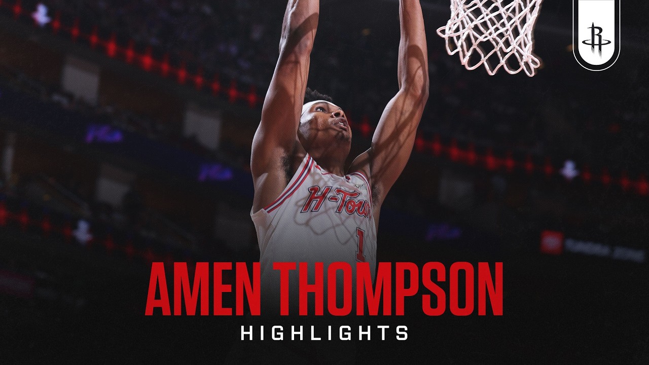 Amen Thompson (17 points) Highlights vs. New York Knicks