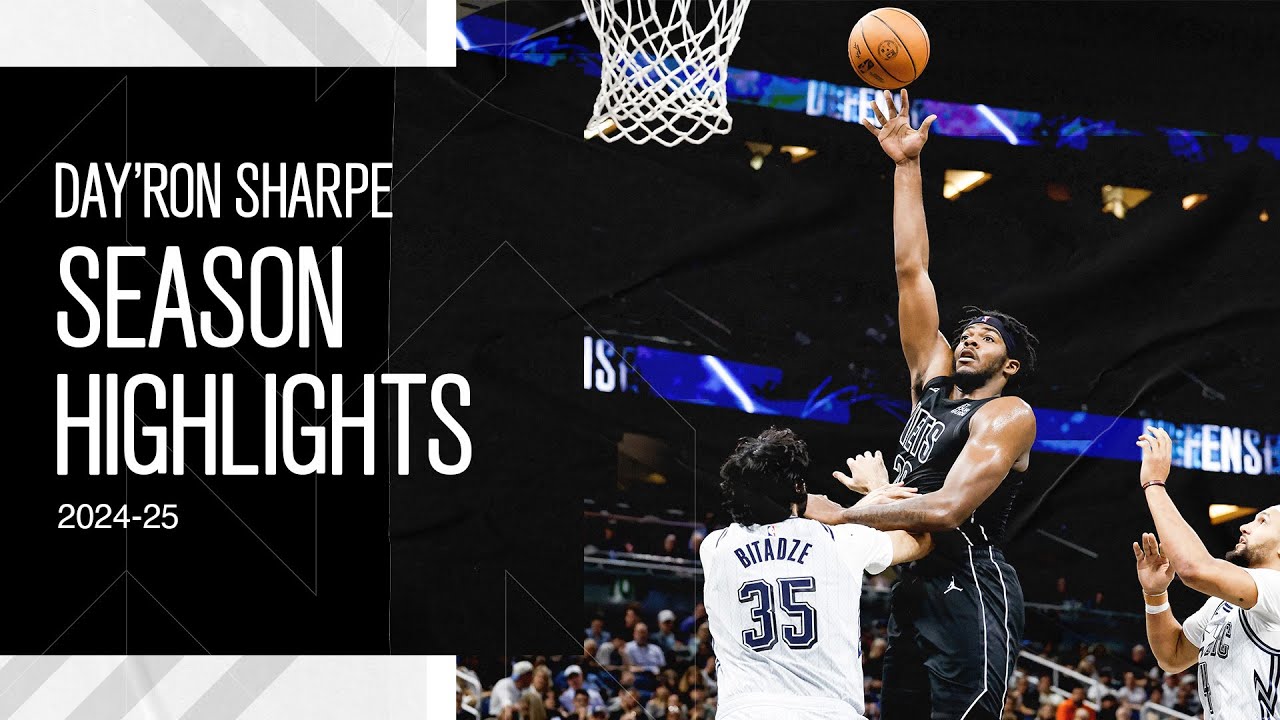 Day'Ron Sharpe 2024-25 Season Highlights | Brooklyn Nets