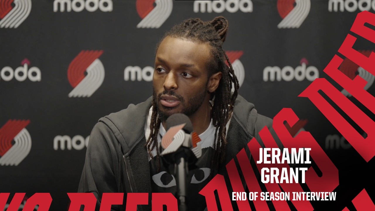 Jerami Grant | 2025-26 End of Season Interview | Portland Trail Blazers | April 30, 2026