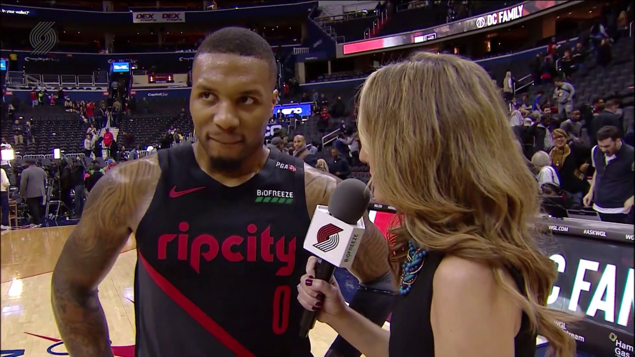 Damian Lillard: "Steve Blake Would Have Been Real Proud of Us" | November 18, 2018 background