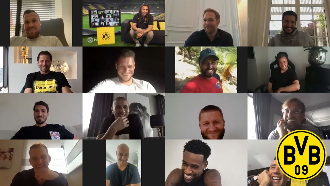 Der Zoom-Call der Meistermannschaft 2011 mit Klopp, Barrios & Co. | 09 Jahre background