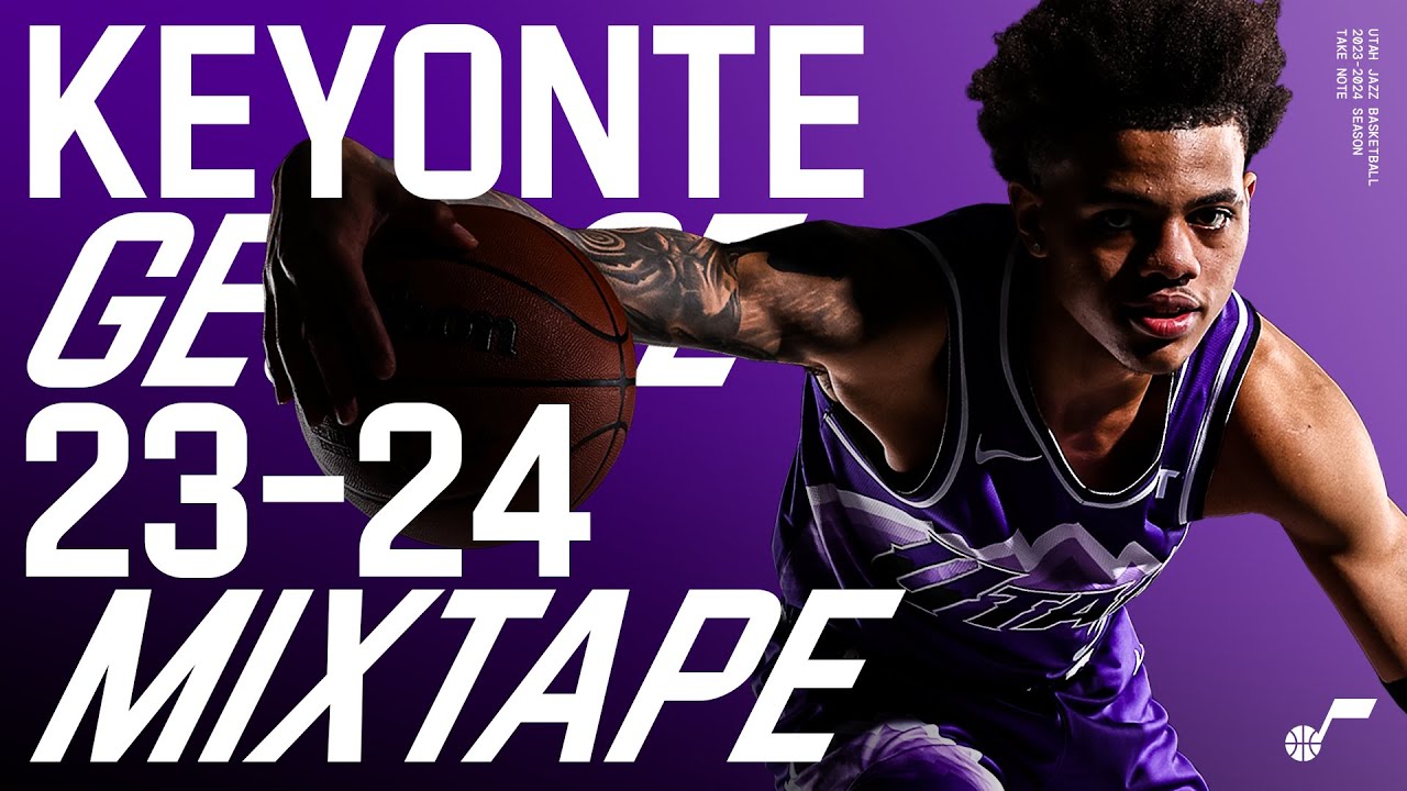📼 Keyonte George '23-24 Mixtape 📼 | UTAH JAZZ background