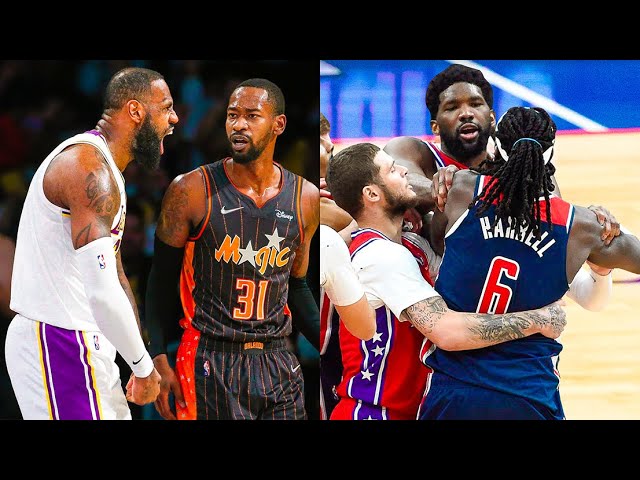 NBA "Most Heated!" MOMENTS background