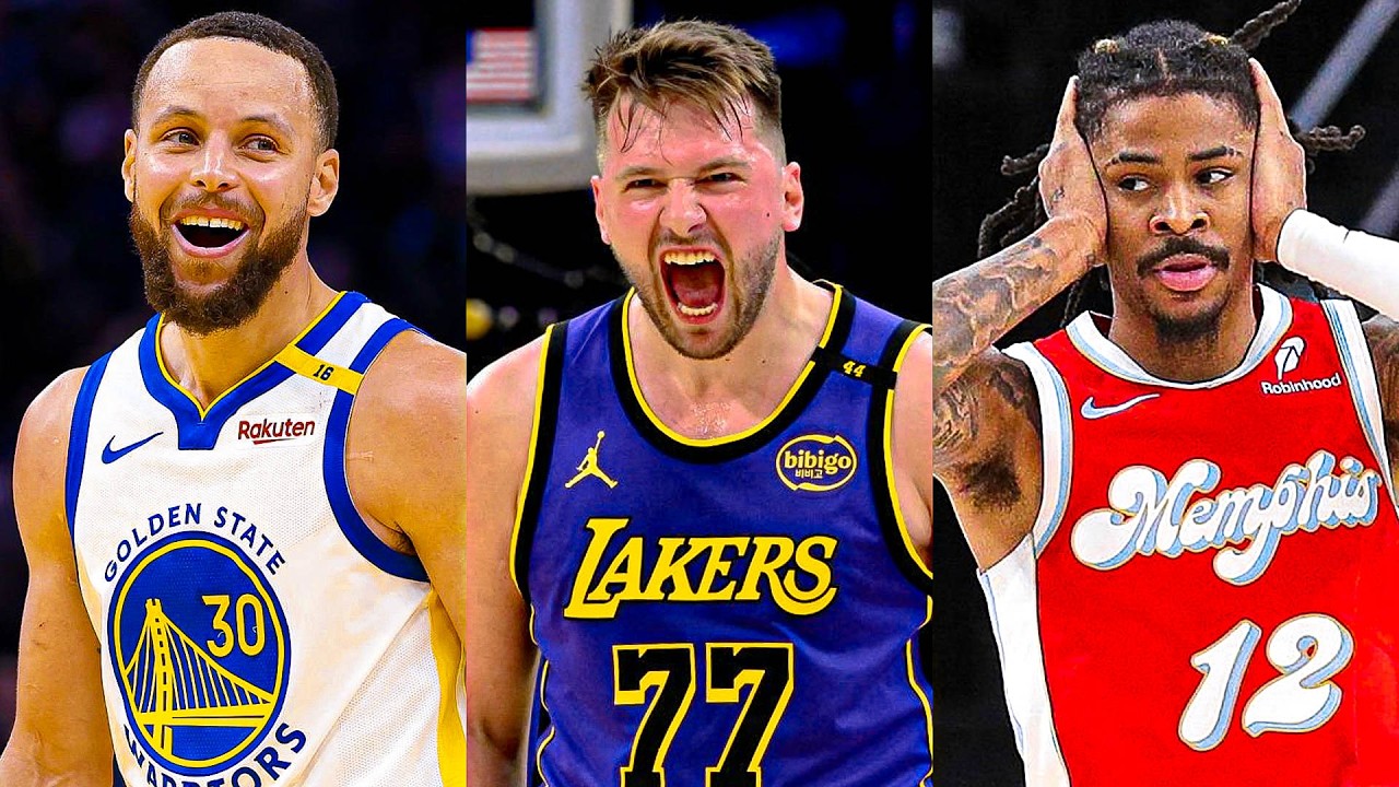 NBA - BEST Plays of 2025 Regular Season ๐ฅ background