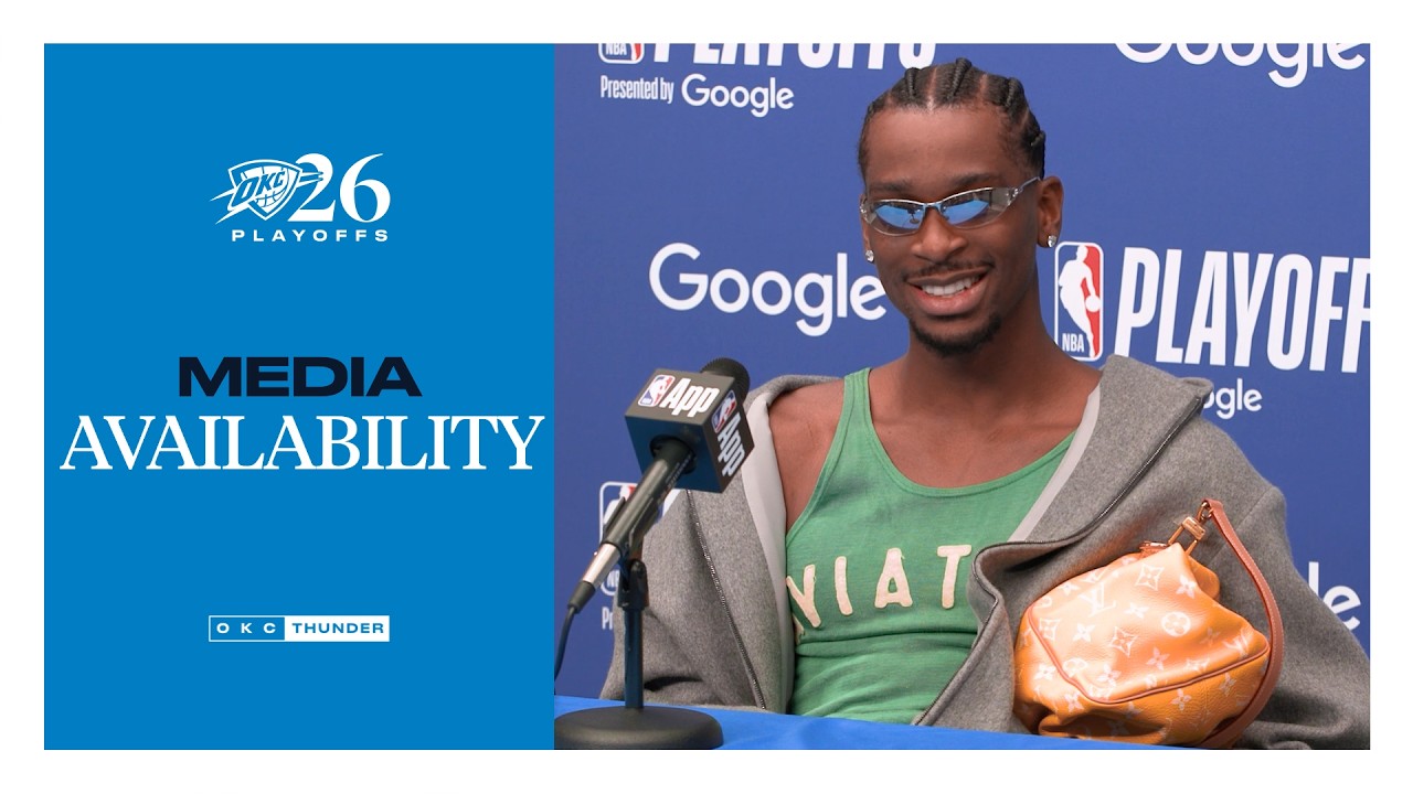 Shai Gilgeous-Alexander on Defensive Learning | Playoffs | WCS Game 1 | Postgame Media | May 5, 2026