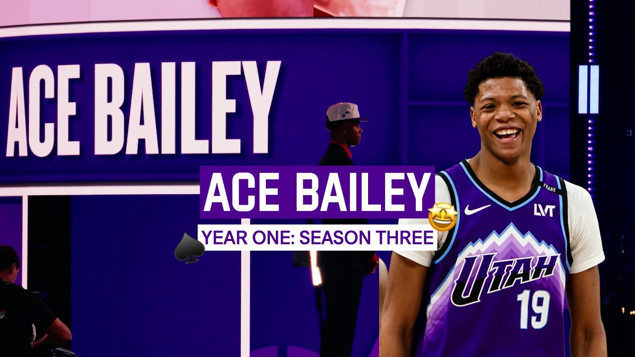 YEAR ONE season three: Ace takes on ASW and reaches CAREER-HIGHS 🤩♠️ | UTAH JAZZ