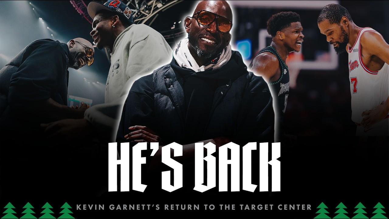 Track The Pack: Kevin Garnett RETURNS To Target Center | Anthony Edwards vs. Kevin Durant