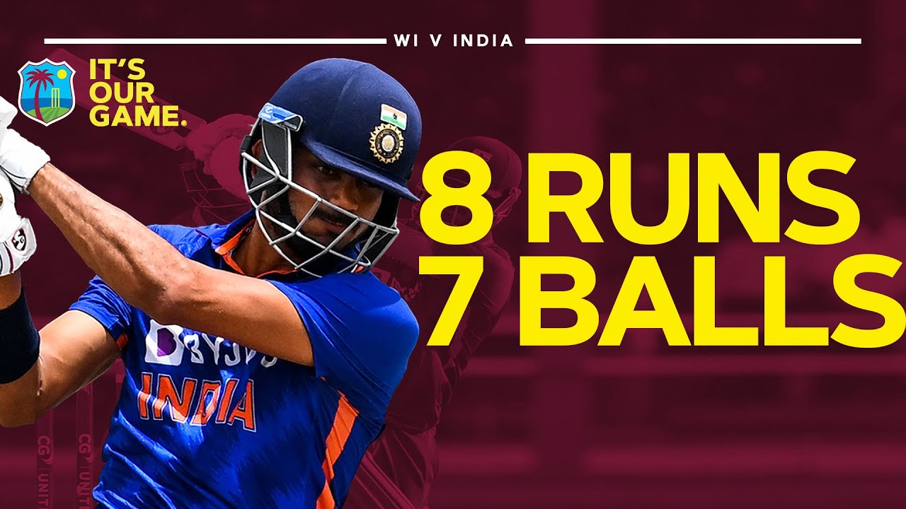 DRAMATIC FINISH! | 8 Runs To Win Off 7 Balls | West Indies v India | 2nd ODI