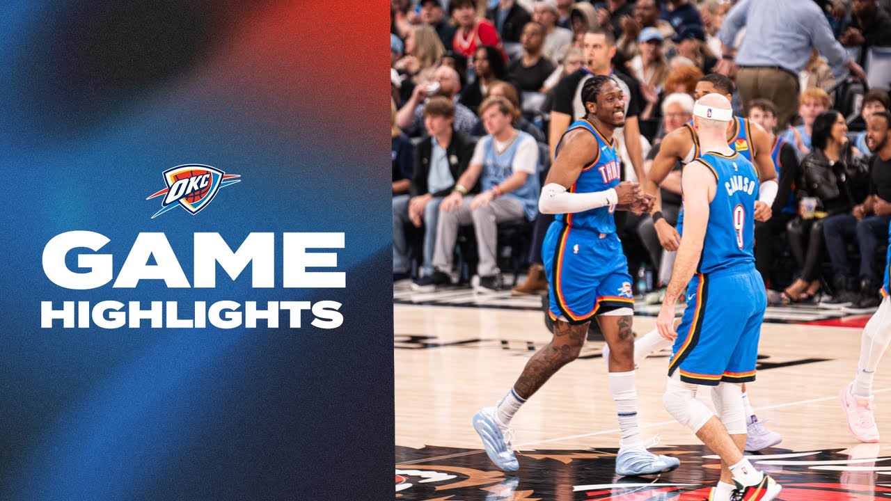 OKC Thunder at Memphis Grizzlies | Game Highlights | February 8, 2025 background