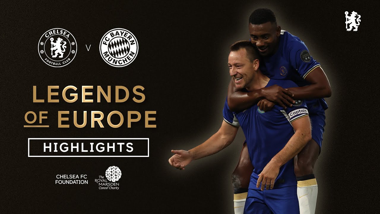 Chelsea Legends 4-0 FC Bayern | Legends of Europe | 09/09/2023 background