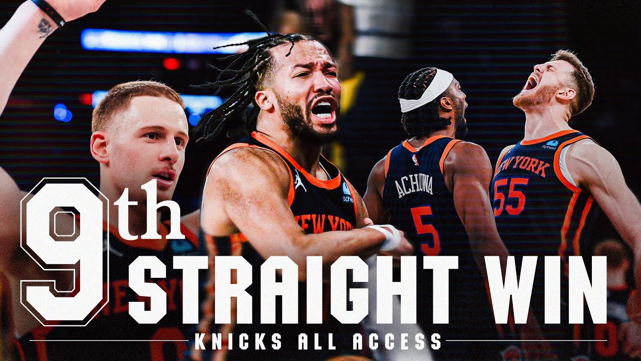 The 4th Quarter of Knicks vs. Indiana Pacers did NOT disappoint! | NY Knicks All-Access background