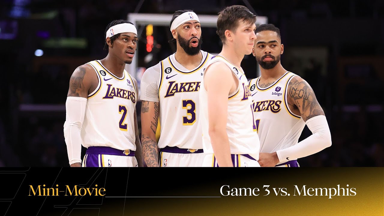 Mini-Movie: Lakers ride record-setting 1st Quarter to win Game 3 vs Memphis | 2023 NBA Playoffs background