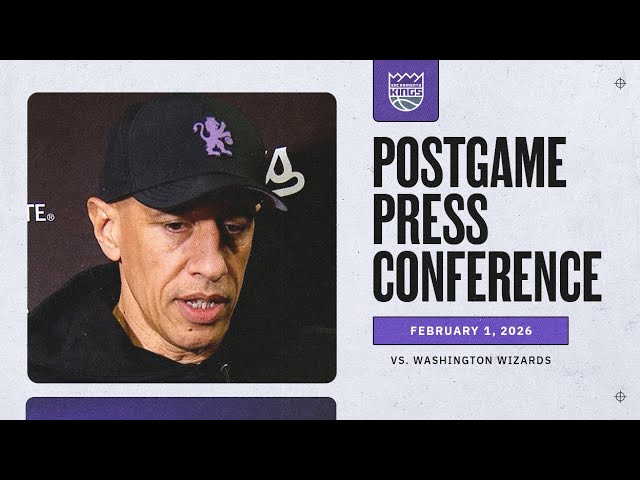 Coach Christie | Postgame Interview 2.1.26 background