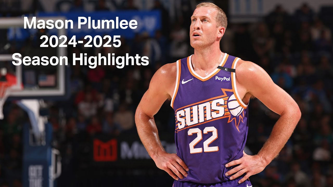 Mason Plumlee 2024-2025 Season Highlights and Best Plays | Phoenix Suns background