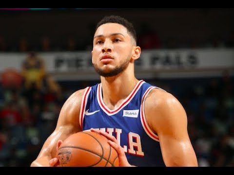 Ben Simmons | Highlights vs Pelicans (12.10.17) 27 Pts, 10 Asts, 5 Rebs, 1 Blk background