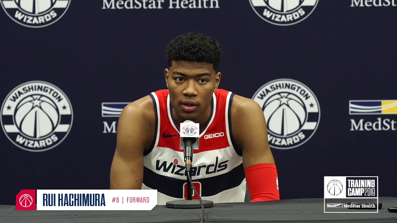 Rui Hachimura Media Day - 9/30/19 (JAPANESE) background