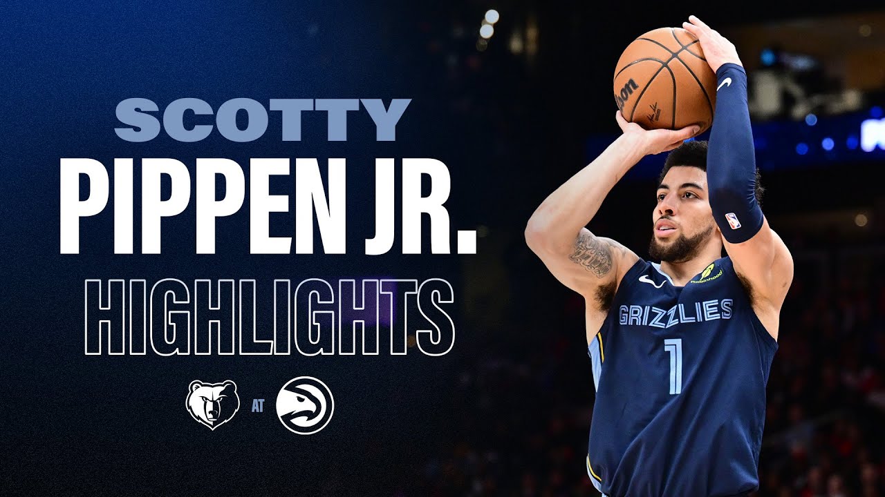 Scotty Pippen Jr. Highlights vs Atlanta Hawks
