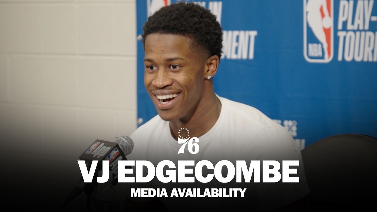 Philadelphia 76ers Postgame Media Availability ποΈ | VJ Edgecombe | 04.15.26