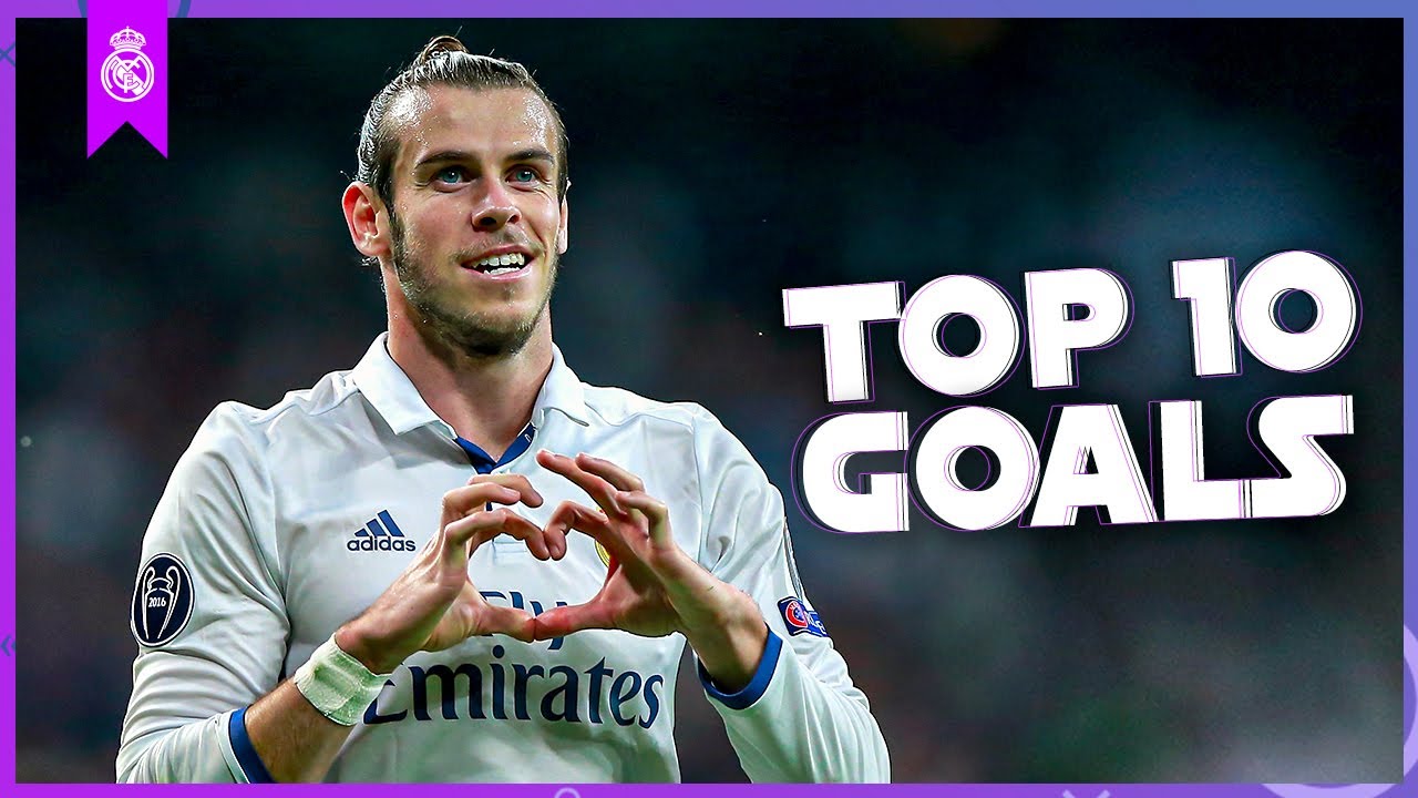 GARETH BALE'S TOP TEN Real Madrid goals backdrop