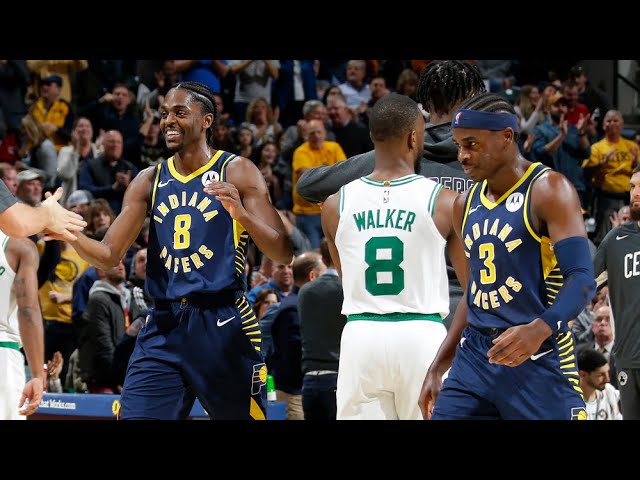 Indiana Pacers Highlights vs. Boston Celtics | December 11, 2019 background
