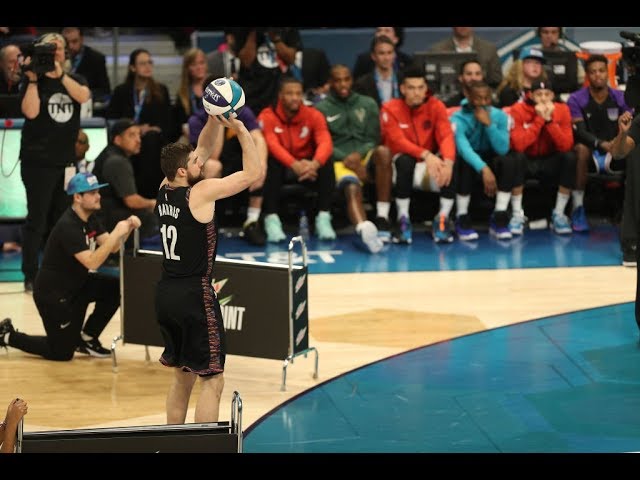 Joe Harris Wins the 2019 Three-Point Contest background