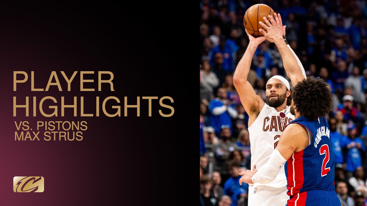 Cavs at Pistons | Max Strus Highlights | 05.13.2026
