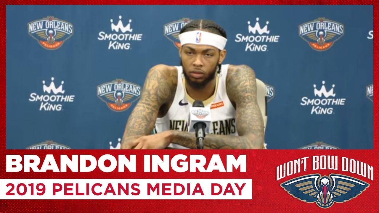 Brandon Ingram's 2019 Pelicans Media Day Interview | New Orleans Pelicans background